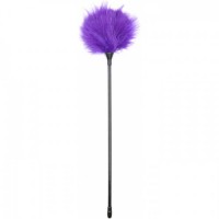 Фиолетовый перьевой тиклер 40 см