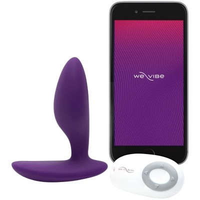 Анальная смарт-втулка с вибрацией We-Vibe Ditto фиолетовый Анальная смарт-втулка с вибрацией We-Vibe Ditto фиолетовый