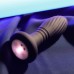 Анальная вибровтулка с возвратно-поступательной функцией и LED-подсветкой Secwell Plug с пультом ДУ