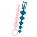 Набор анальных цепочек Satisfyer Love Beads розовый и синий