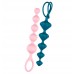 Набор анальных цепочек Satisfyer Love Beads розовый и синий