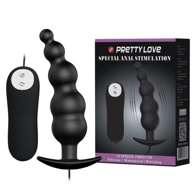 Анальный вибростимулятор волнообразной формы Special Anal Stimulation Анальный вибростимулятор волнообразной формы Special Anal Stimulation