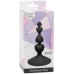 Анальная елочка на присоске First Time Sweetheart Plug Black Анальная елочка на присоске First Time Sweetheart Plug Black