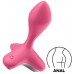 Анальная пробка с вибрацией Satisfyer Game Changer розовая Анальная пробка с вибрацией Satisfyer Game Changer розовая
