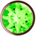 Анальная пробка Diamond Emerald Shine S розовое золото