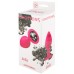 Анальная пробка Emotions Cutie Small Pink Black Crystal