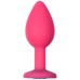Анальная пробка Emotions Cutie Small Pink Black Crystal