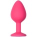 Анальная пробка Emotions Cutie Medium Pink Dark Purple Crystal