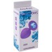 Анальная пробка Emotions Cutie Medium Purple Light Blue Crystal