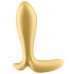 Анальная смарт-втулка с вибрацией и стимулятором промежности Satisfyer Intensity Plug Yellow Анальная смарт-втулка с вибрацией и стимулятором промежности Satisfyer Intensity Plug Yellow