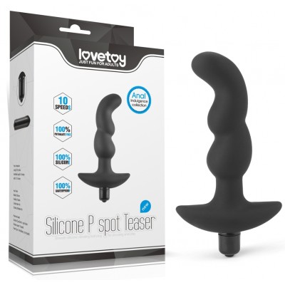 Анальный вибромассажер Silicone Fantasy Pull Plug