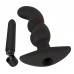 Анальный вибромассажер Silicone Fantasy Pull Plug