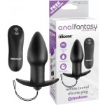 Анальная пробка с вибрацией AFC Remote Control Silicone Plug