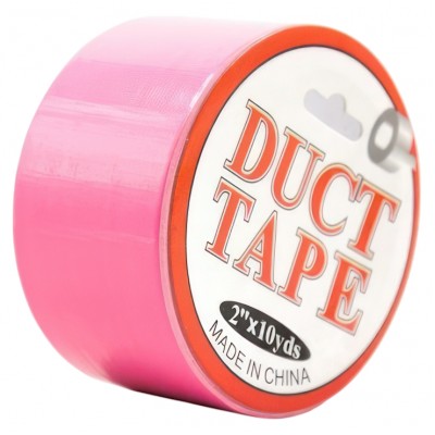 Бондажный скотч Duct Tape розовый 15 м Бондажный скотч Duct Tape розовый 15 м