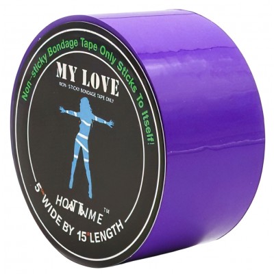 Фиолетовая бондажная лента My Love 15 м Фиолетовая бондажная лента My Love 15 м
