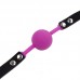 Силиконовый кляп фуксия