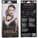 Силиконовый кляп на стеганом ремне с меховой подкладкой Entice Ball Gag Силиконовый кляп на стеганом ремне с меховой подкладкой Entice Ball Gag