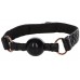 Силиконовый кляп на стеганом ремне с меховой подкладкой Entice Ball Gag Силиконовый кляп на стеганом ремне с меховой подкладкой Entice Ball Gag