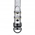 Ошейник с поводком на цепи Bondage Fetish Black Matt Collar With Leash серебристый