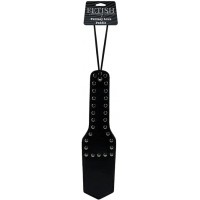 Черный пэдл-шлепалка с заклепками Love Paddle 30 см