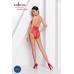 Откровенное красное боди с вырезом BS087 S/L Откровенное красное боди с вырезом BS087 S/L