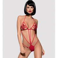 Соблазнительное красное боди Luiza S/M