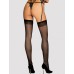 Сексуальные черные чулки XXL/XXXL