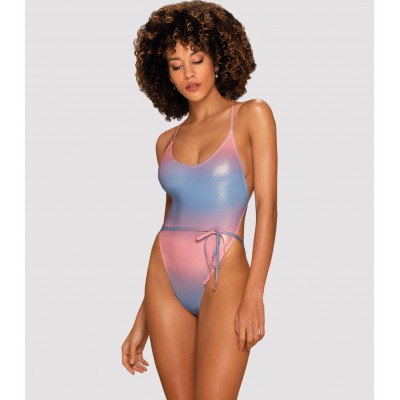 Мерцающий боди-купальник с нежным градиентом Rionella M Мерцающий боди-купальник с нежным градиентом Rionella M