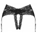 Чувственный пояс-трусики для чулок с открытым доступом Lacrisia XS/S