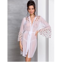 Пикантный белый пеньюар Lovelia XXL/XXXL