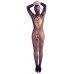 Черный кэтсьюит в сетку с маской Catsuit Mask S/L Черный кэтсьюит в сетку с маской Catsuit Mask S/L