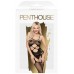 Пикантный черный боди-комбинезон с доступом Penthouse Hot Nightfall S/L Пикантный черный боди-комбинезон с доступом Penthouse Hot Nightfall S/L