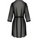 Соблазнительный черный пеньюар Diva L/XL
