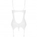 Корсаж и стринги белые Sensita S/M Корсаж и стринги белые Sensita S/M