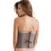 Бежевый корсет с кожаной вставкой на ленточной шнуровке Suit Inspired Waistcoat Corset M Бежевый корсет с кожаной вставкой на ленточной шнуровке Suit Inspired Waistcoat Corset M