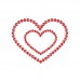 Пэстисы Bijoux Mimi Heart Red красные