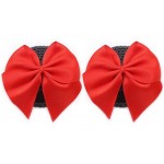 Черные пэстисы с красными бантиками