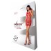 Соблазнительное красное платье в сеточку BS073 S/L
