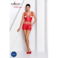 Эротическое платье сетка красного цвета BS090 S/L