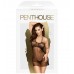 Прозрачное черное платье и трусики-стринги Penthouse All yours M/L