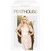 Кружевное белое мини-платье со стрингами Penthouse Poison Cookie S/M