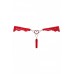 Красные стринги с сердечком на попе Obsessive S/M 