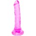 Прозрачный фаллоимитатор Intergalactic Orion Pink 14 см