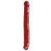Двухсторонний фаллоимитатор Basix Rubber Works 12 in Double Dong Red