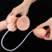 Фаллос с мошонкой Soft Ejaculation Cock с имитацией семяизвержения 24 см