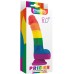 Радужный фаллоимитатор Prider Dildo 21 см