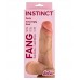 Реалистичный фаллоимитатор на присоске Instinct Fang 15 см