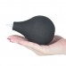 Черный фаллос с имитацией семяизвержения Lovetoy Squirt Extreme 28 см