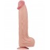 Реалистичный фаллоимитатор с эффектом двойной кожи Lovetoy Sliding-Skin Dual Layer Dong 36 см