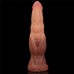 Фаллоимитатор с ярко выраженным рельефом и градиентом Lovetoy Silicone Cock 25 см